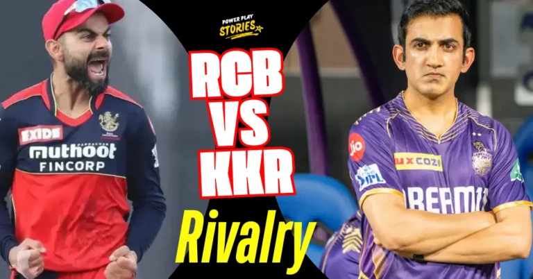 RCB VS KKR Rivalry