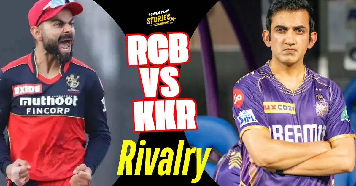 RCB VS KKR Rivalry